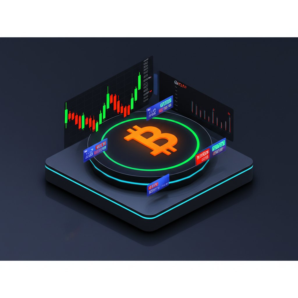 Bitcoin candle chart insights for predicting cryptocurrency market moves.