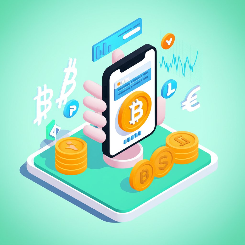 Beginner buying Bitcoin on Robinhood app, smart choice for new investors.