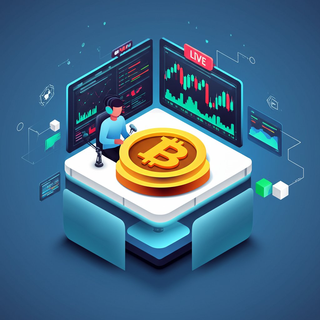 Crypto live stream: expert market analysis, real-time trade tips.