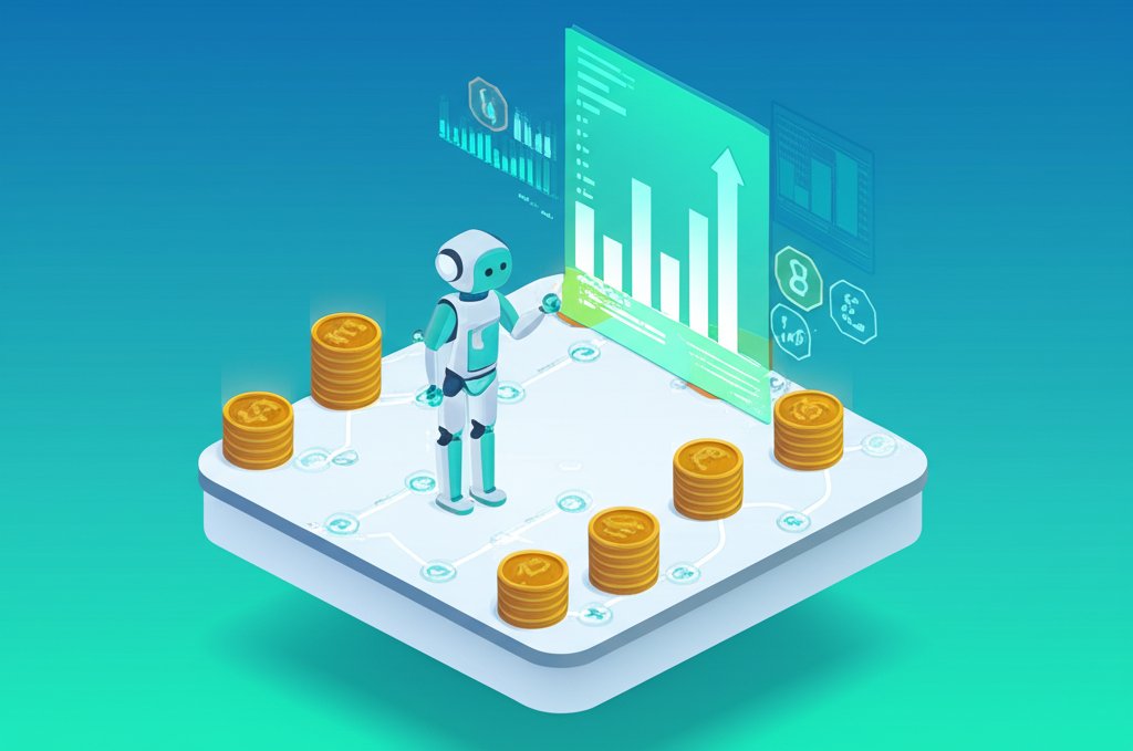 Infographic displaying key strategies for driving bot investment returns at a glance.
