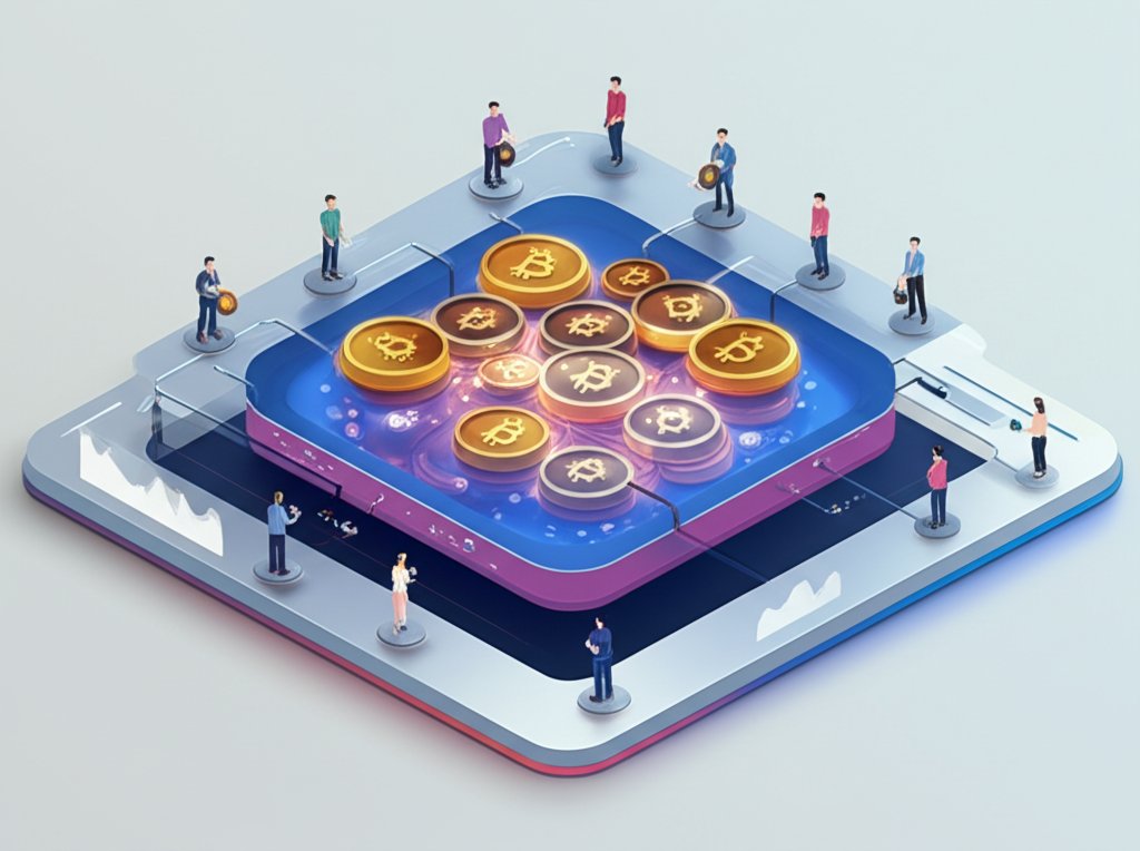 Visualizing cryptocurrency exchange liquidity and market depth for traders.