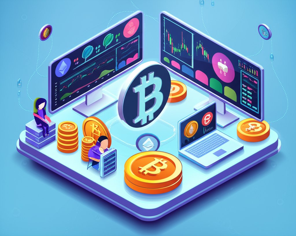 Expert crypto trader mastering digital assets and cryptocurrency investment.
