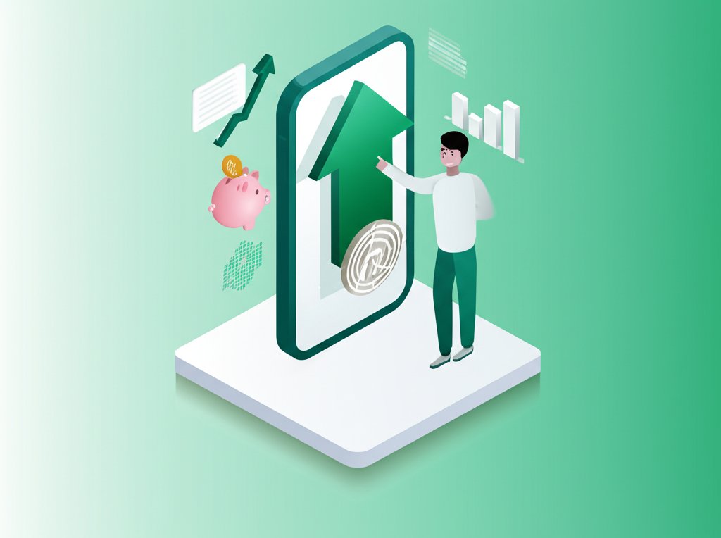 Robinhood app displaying cryptocurrency buying options for new users.