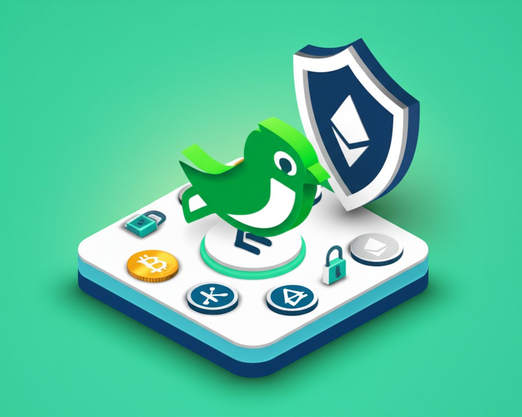 Robinhood app on phone, illustrating crypto security and user safety for investments.