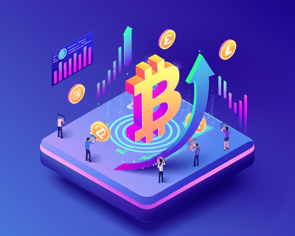 Leverage crypto cash to amplify trade returns.