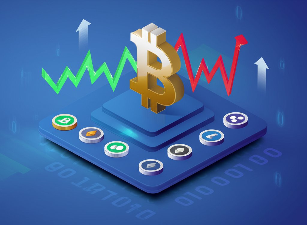 Top cryptocurrencies for high volatility trading.