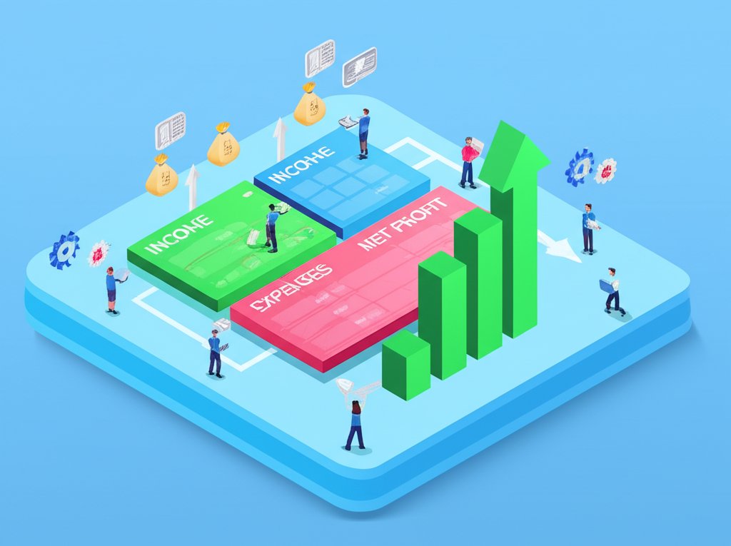Deconstructing PnL calculation: visual guide to key financial components.
