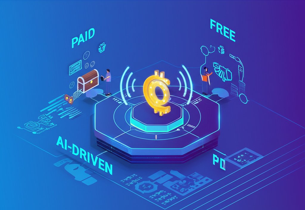 Crypto signal provider ecosystem with paid, free, and AI-driven options.